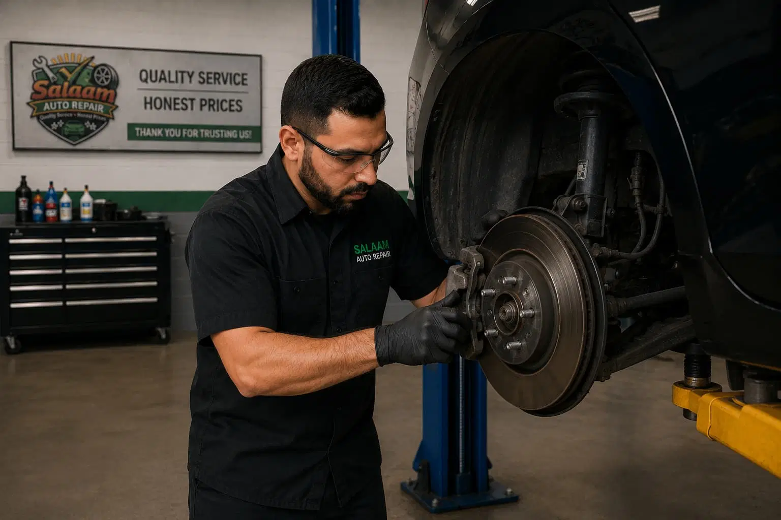 Brake repair service at Salaam Auto Repair